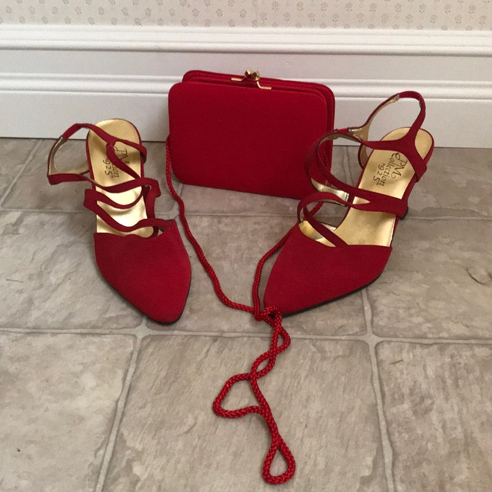 Vintage PM collection Heels and Purse